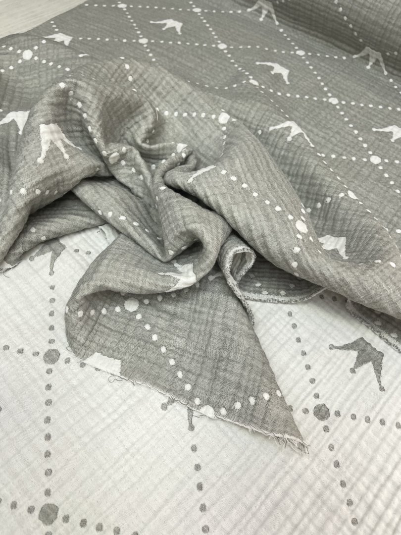 картинка Муслин жаккард 4-х слойный ПБ136 от магазина Компания "Бенефис