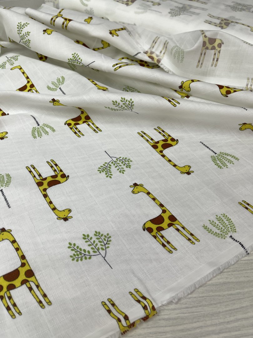 картинка Муслин 2-х слойный принт ПБ89 от магазина Компания "Бенефис