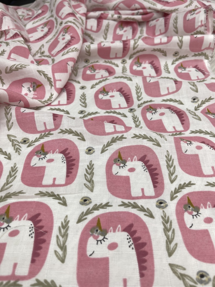 картинка Муслин 2-х слойный принт ПБ106 от магазина Компания "Бенефис