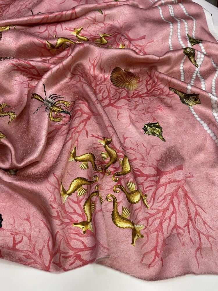 картинка Шелк (натуральный) принтованный Ш535 от магазина Компания "Бенефис