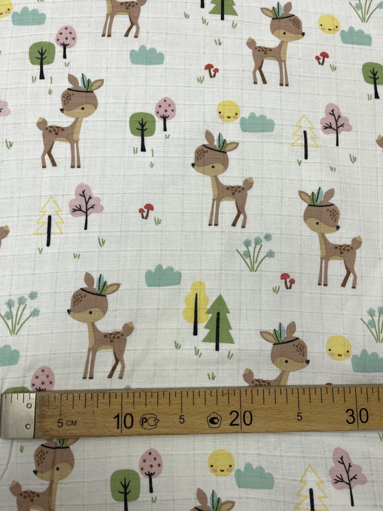 картинка Муслин 2-х слойный принт ПБ128 от магазина Компания "Бенефис