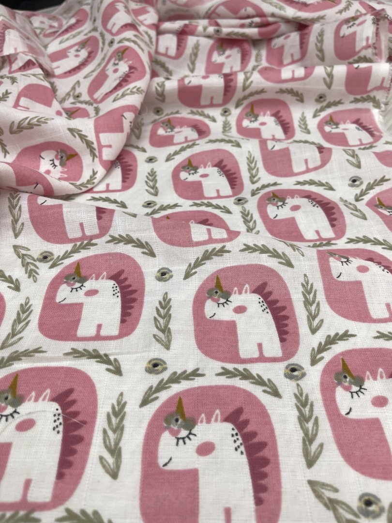 картинка Муслин 2-х слойный принт ПБ106 от магазина Компания "Бенефис