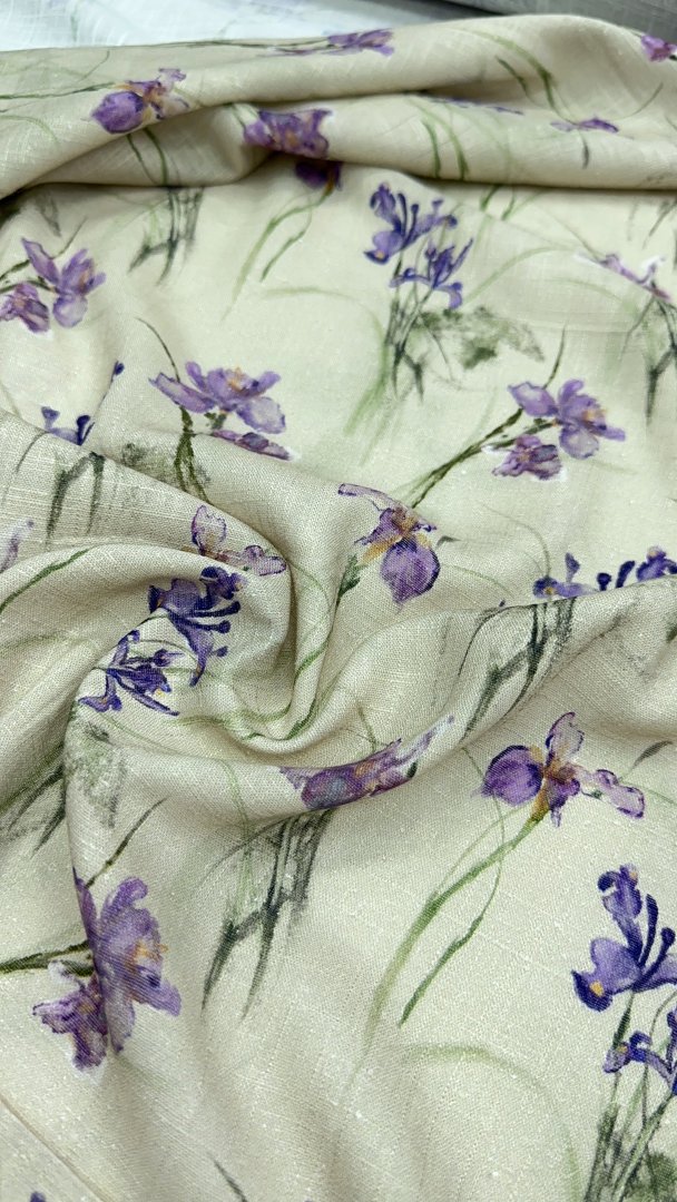 картинка Лен принтованный ЛЕНЛ12 от магазина Компания "Бенефис