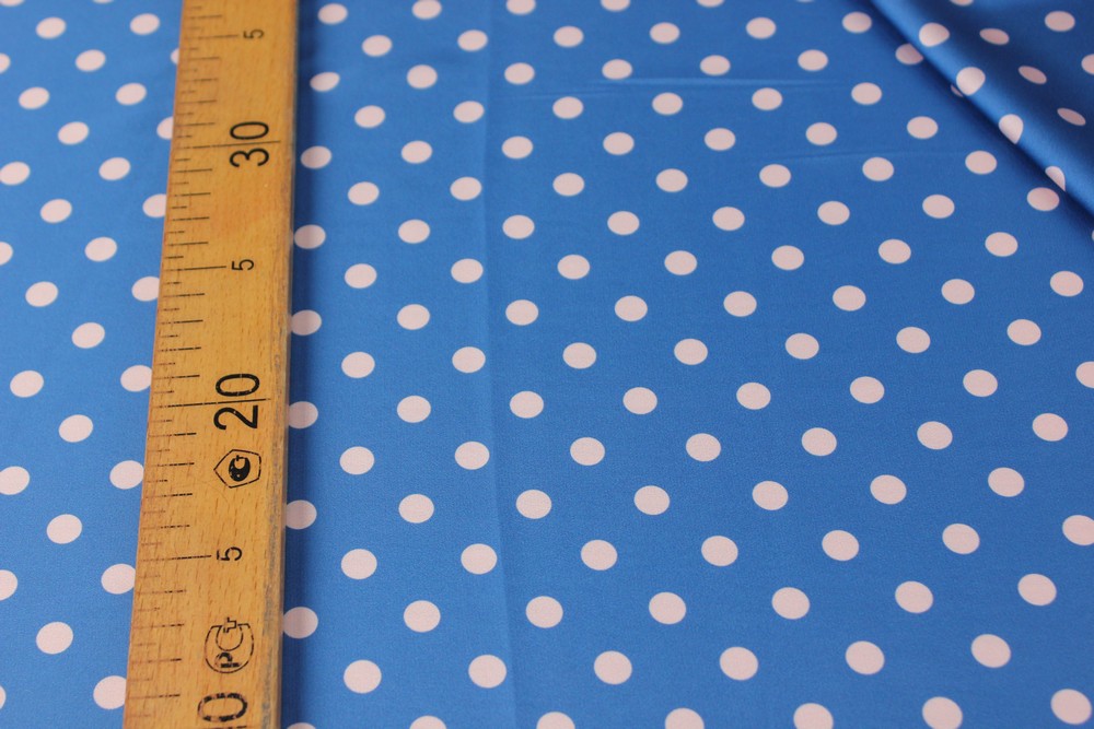 картинка Атлас стрейч горох АХ189 от магазина Компания "Бенефис