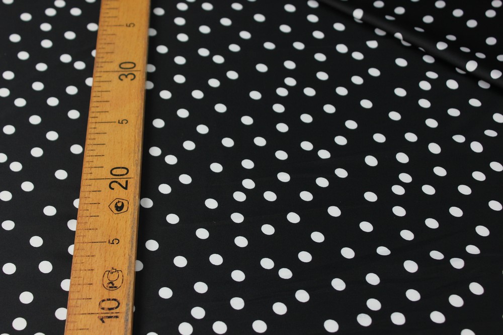 картинка Атлас стрейч горох АХ190 от магазина Компания "Бенефис