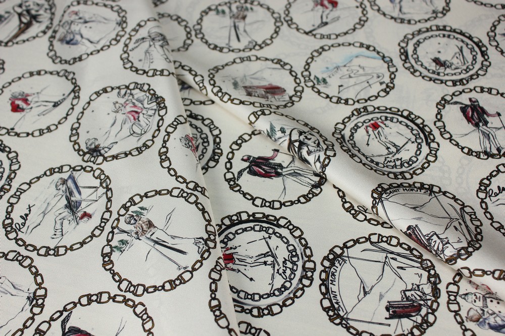 картинка Шелк принт Ш600 от магазина Компания "Бенефис