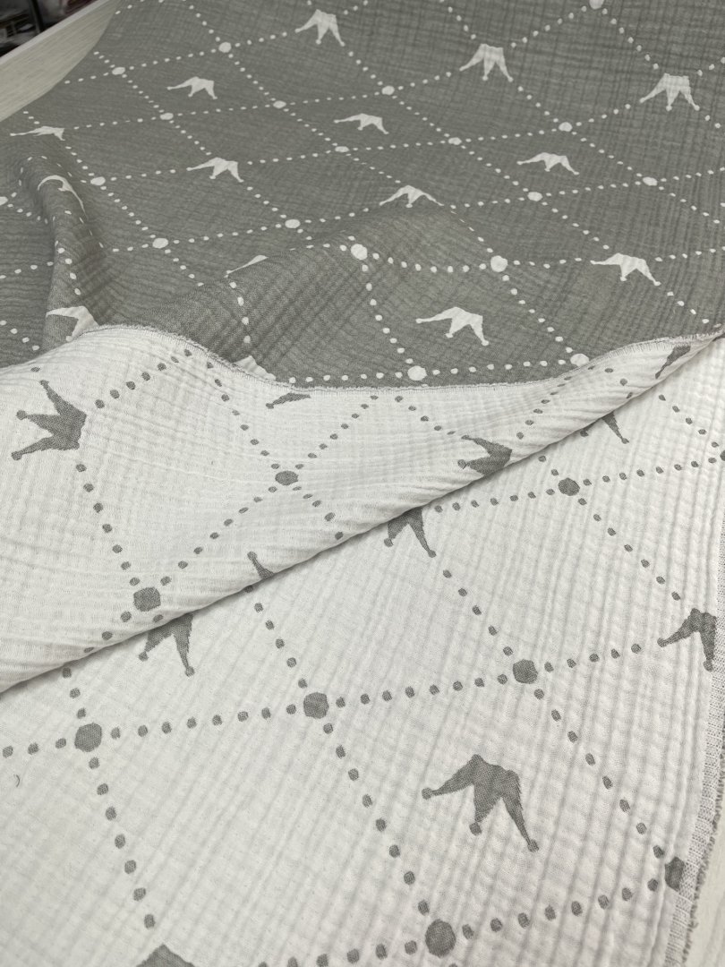 картинка Муслин жаккард 4-х слойный ПБ136 от магазина Компания "Бенефис