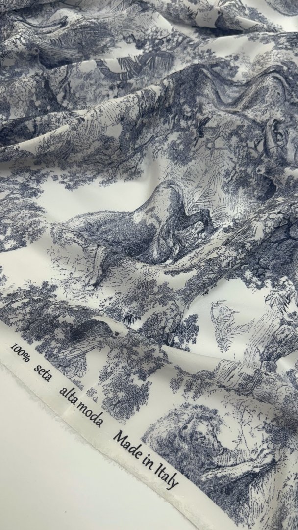 картинка Крепдешин шелковый натуральный Ш111 от магазина Компания "Бенефис