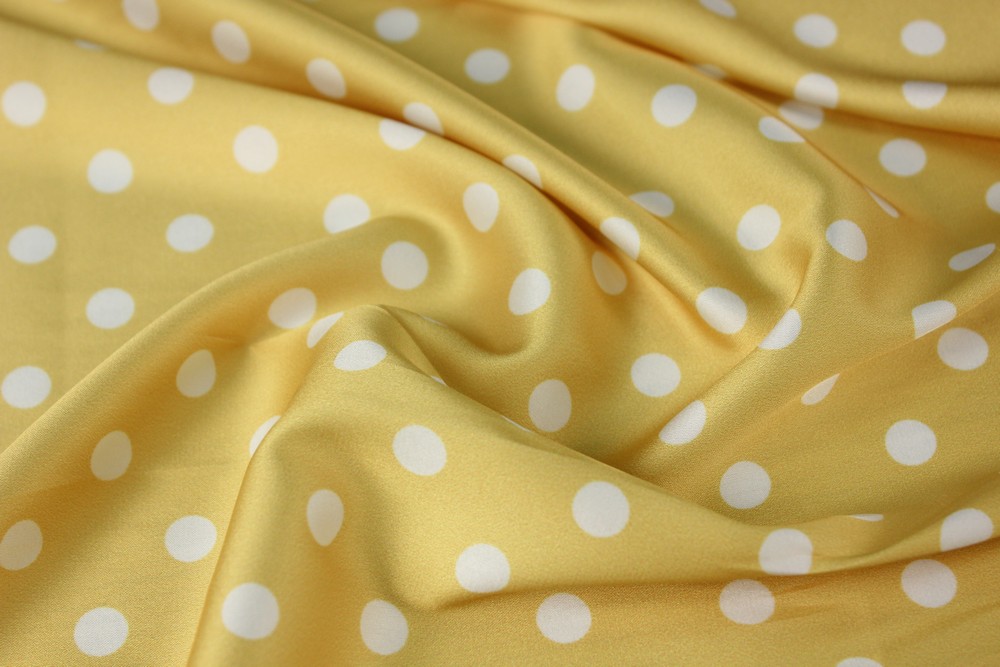 картинка Атлас стрейч горох АХ186 от магазина Компания "Бенефис