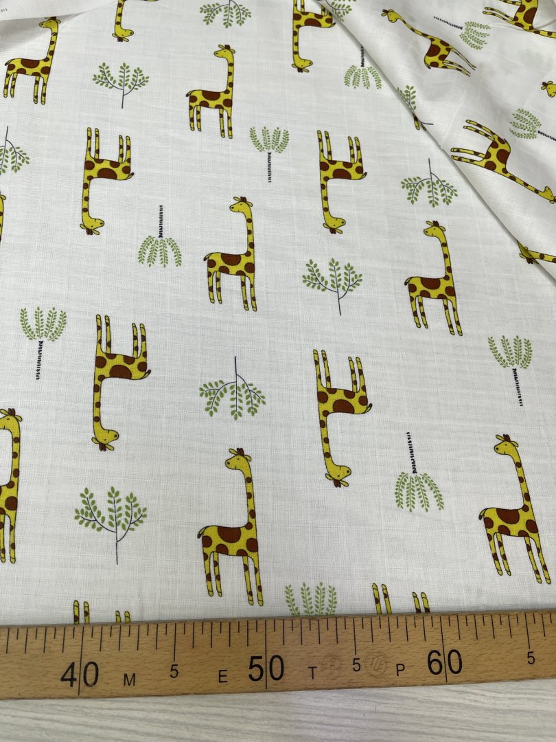 картинка Муслин 2-х слойный принт ПБ89 от магазина Компания "Бенефис