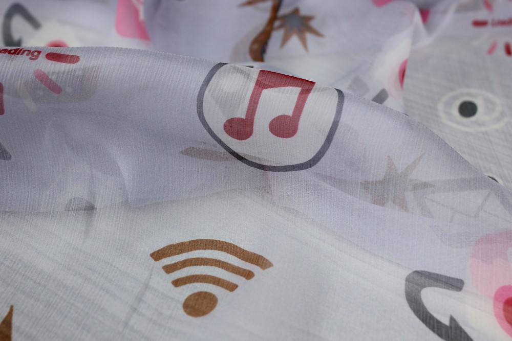 картинка Шифон натуральный Ш509 магазин Компания "Бенефис являющийся официальным дистрибьютором в России  картинка Шифон натуральный Ш509 от магазина Компания "Бенефис