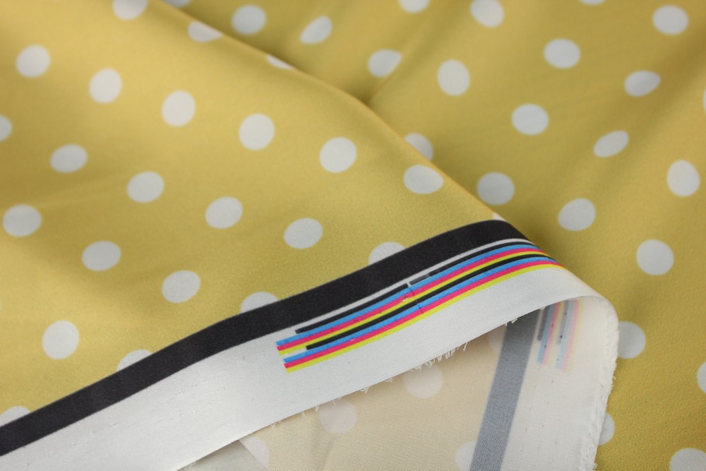 картинка Атлас стрейч горох АХ186 от магазина Компания "Бенефис