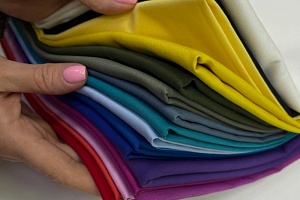 Большое поступление однотонного хлопка со стрейчем